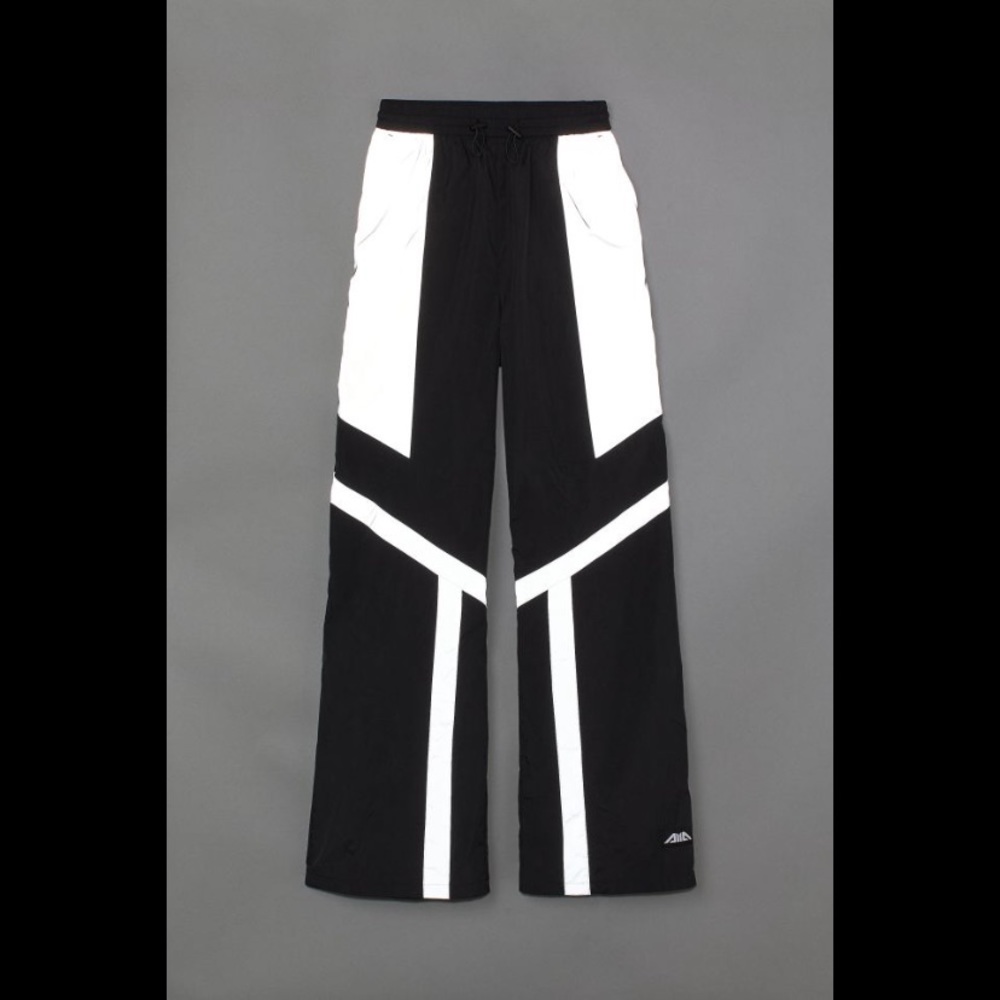 H&M Relaxed Fit Y2K Reflective Pants